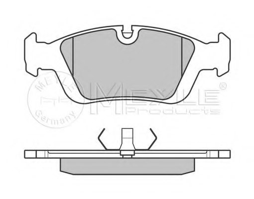MEYLE 025 216 4317 Brake Pad Set, disc brake